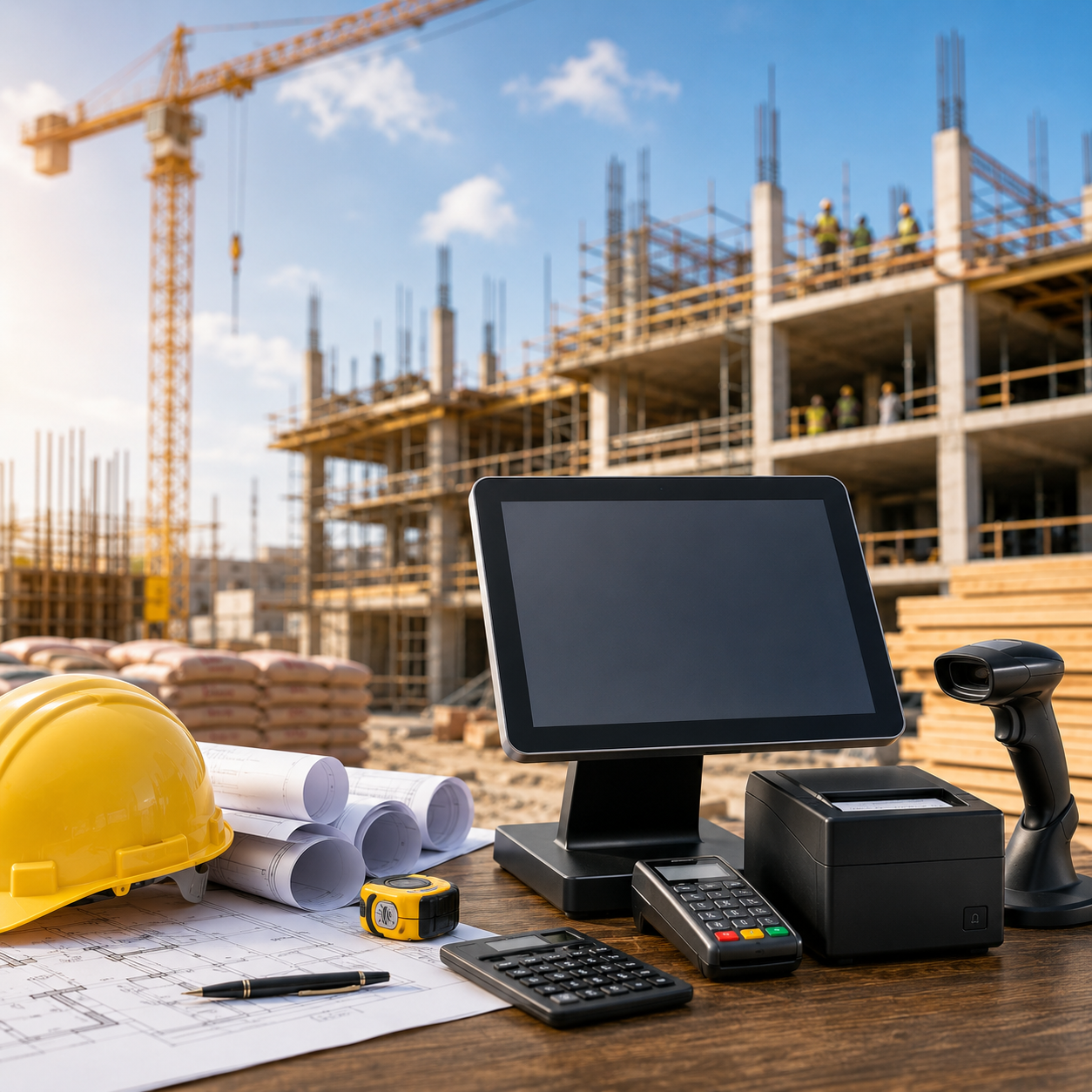 Lay the Foundation for Growth with POS Software for Construction Companies